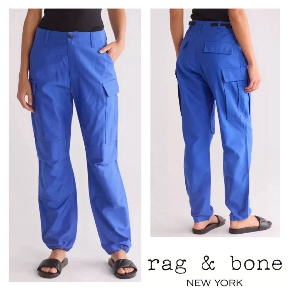 New! RAG & BONE Sands Cotton Twill Cargo Pants
